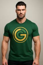 Muscular Man in Green T-Shirt.png